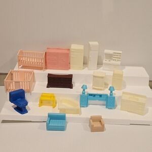 Vintage Marx and  Misc Doll House Furniture